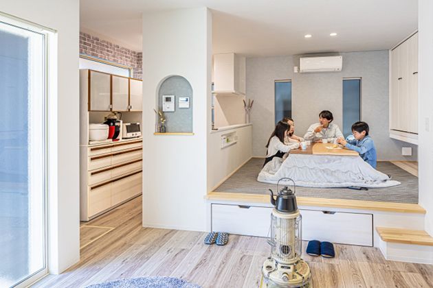 地下室のある家