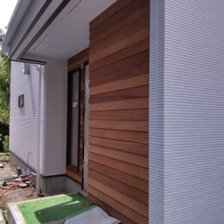 八王子市中山4号棟～緑のある暮らし～⑲現場チェックの重要性2と
外部チェックをしてきました！