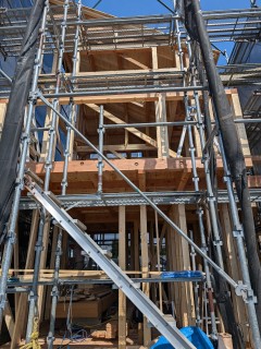 上棟しました！