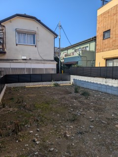 工事始まります