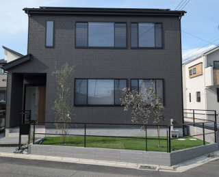 外構工事が完成しました