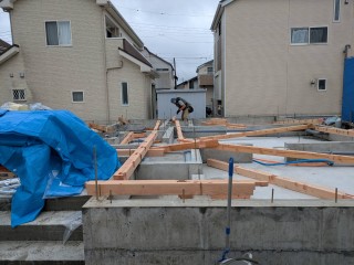 相原5丁目で新築工事が始まりました！